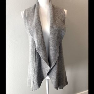 Moth for Anthropology Gray Long Vest